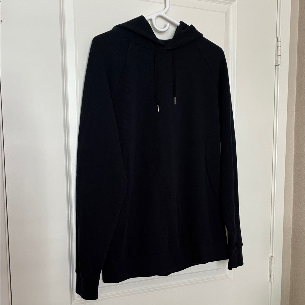 Theory Men's Navy Blue Hoodie size L